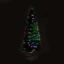 Christabelle 1.2m Enchanted Pre Lit Fibre Optic Christmas Tree Stars Xmas Decor-3