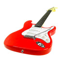 Karrera 39in Electric Guitar - Red-2