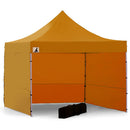 Wallaroo Gazebo Tent Marquee 3x3 PopUp Outdoor  - Orange-5
