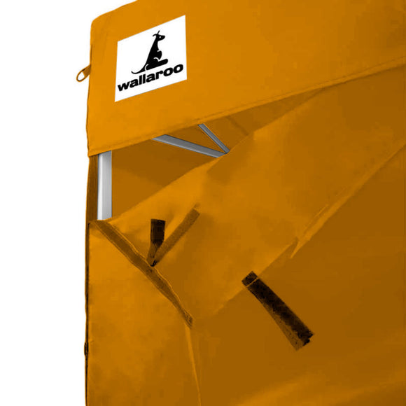 Wallaroo Gazebo Tent Marquee 3x4.5m PopUp Outdoor Orange