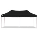 Wallaroo Gazebo Tent Marquee 3x6m PopUp Outdoor Wallaroo Black-1