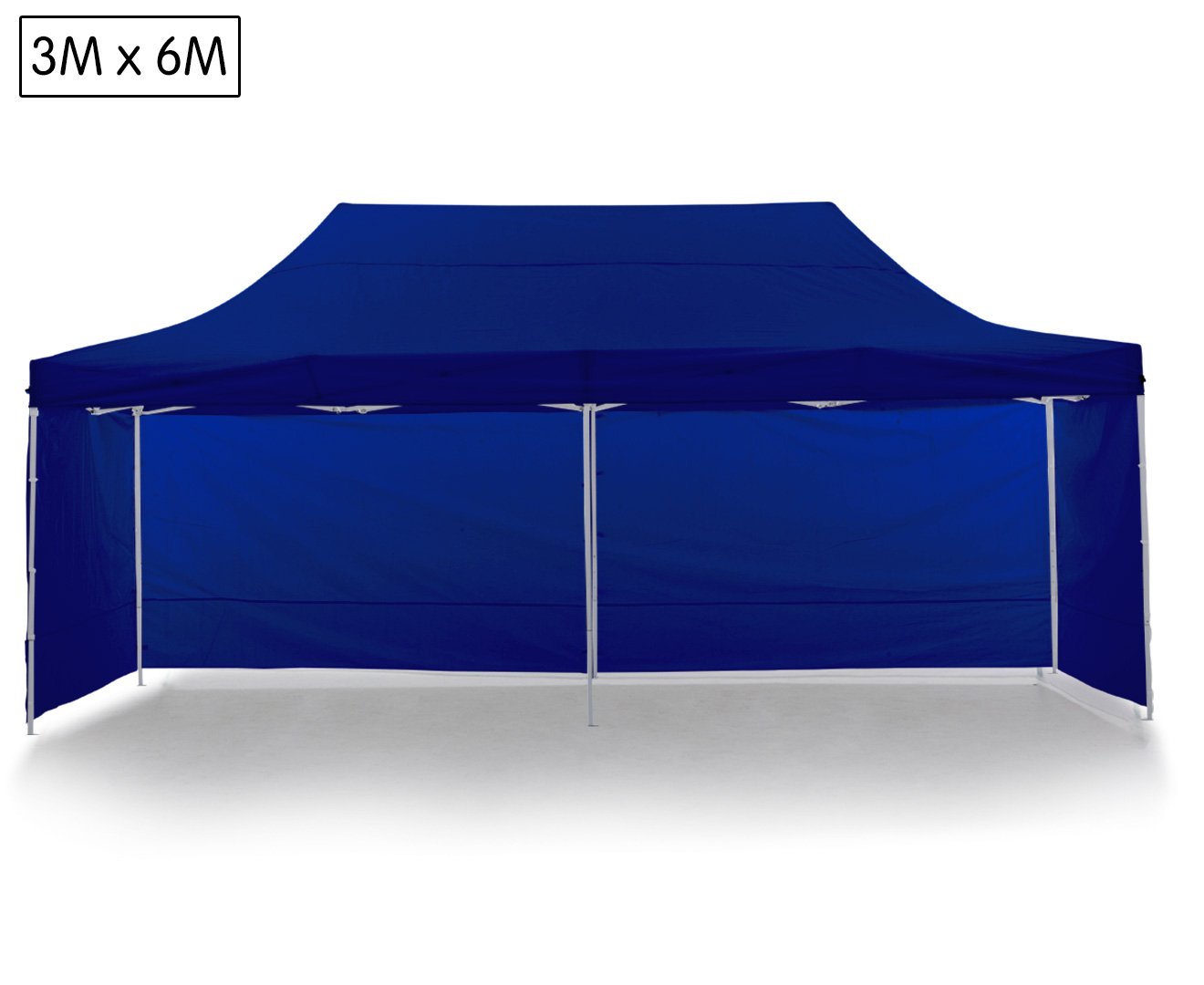 Wallaroo Gazebo Tent Marquee 3x6m PopUp Outdoor Wallaroo Blue - 0