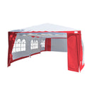 Wallaroo 4x8 Outdoor Event Wedding Marquee Tent Red-4