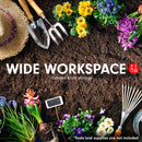 Wallaroo 4ft x 8ft Garden Shed Flat Roof Outdoor Storage - Green-3