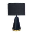 Sarantino Metal Table Lamp in Black and Gold-1