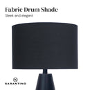 Sarantino Metal Table Lamp in Black and Gold-3