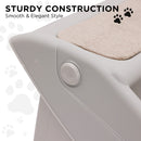 Furtastic Foldable Pet Stairs in Grey - 50cm Dog Ladder Cat Ramp with Non-Slip Mat for Indoor and Outdoor Use-7