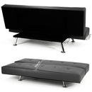 Sarantino Brooklyn Sofa Bed Lounge Faux Leather Couch Futon Furniture Adjustable Suite Gr-3