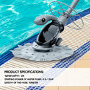 HydroActive Automatic Swimming Pool Vacuum Cleaner Leaf Eater Turtle-7