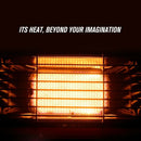 Portable Butane Gas Heater Camping Camp Tent Outdoor Hiking Camper Survival Black AU-9