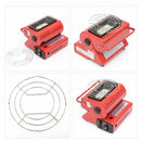 Portable Butane Gas Heater Camping Camp Tent Outdoor Hiking Camper Survival Black AU-10