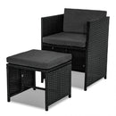 Bali 11 Piece Outdoor Dining Set-Black-7