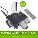 Aquarium Starfire Glass Fish Tank Set Filter Pump 39L-8