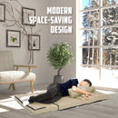 Lounge Couch Sofa Bed Double Seat Leather GEMINI BEIGE-3