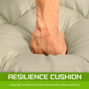 Lounge Couch Sofa Bed Double Seat Leather GEMINI BEIGE-5