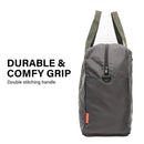 Shopper Bag Travel Duffle Bag Foldable Laptop Luggage Nylon KO-BOSTON KHAKI-6