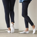 3X Rexy Cushion No Show Ankle Socks Large Non-Slip Breathable WHITE-9