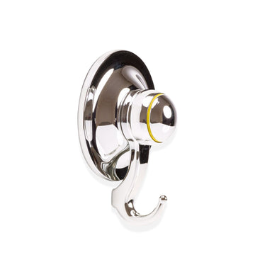 4PC Suction Hook Removable 72mm CHROME - 0