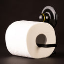 Toilet Roll Holder Removable Suction BLACK-4