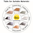 Toilet Roll Holder Removable Suction BLACK-7