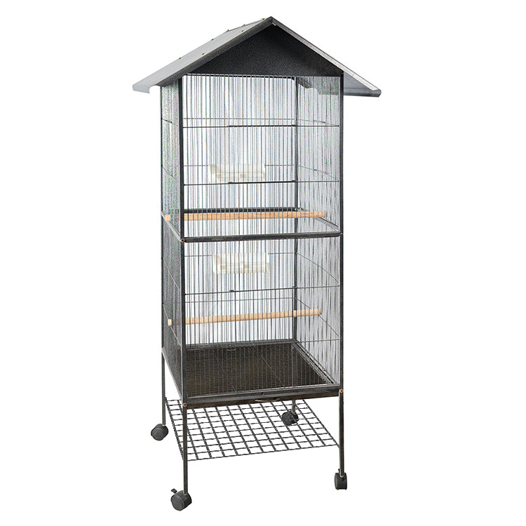 YES4PETS 160 cm Large Bird Cage Parrot Aviary Pet Stand-alone Budgie Cage - 0