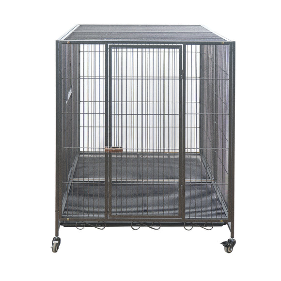 YES4PETS XXL Pet Dog Cat Cage Metal Crate Kennel Portable Puppy Cat Rabbit House