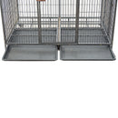 YES4PETS XXL Pet Dog Cat Cage Metal Crate Kennel Portable Puppy Cat Rabbit House-5