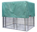 YES4PETS XXXXL Walk-in Bird Cat Dog Chicken Rabbit Cage Pet Parrot Aviary  Perch 219x158x203cm With Green Cover-2