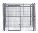 YES4PETS XXXXL Walk-in Bird Cat Dog Chicken Rabbit Cage Pet Parrot Aviary  Perch 219x158x203cm With Green Cover-3