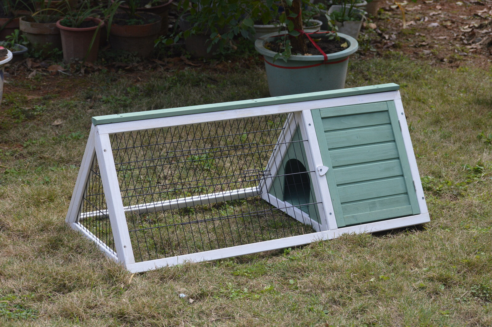 YES4PETS Rabbit Hutch Guinea Pig Cage , Ferret cage - 0