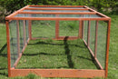 YES4PETS Large Chicken Coop Run Guinea Pig Cage Villa Extension Rabbit Hutch House Pen-2