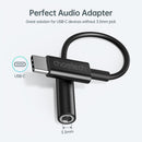 CHOETECH AUX003 USB-C To 3.5mm Headphone Adapter-4