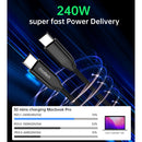 CHOETECH XCC-1036 USB-C M to M PD3.1 240W Super Fast Charging Cable 2M-4