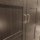 96mm Polished gold Furniture Kitchen Bathroom Cabinet Handles Drawer Bar Handle Pull Knob-3