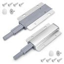 2x Magnetic Push Latches for Cabinets Push to Open Kitchen Hardware for Drawer Cupboard Wardrobe Closet-1