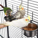 174cm Large Rolling Mobile Bird Cage Birdcage Finch Aviary Parrot Animals Playtop Stand Canary Finch-4