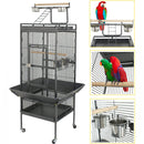 154cm Pet Bird cage Large Play Top Parrot Cockatiel Cockatoo Parakeet Finch Pet-1