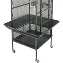 154cm Pet Bird cage Large Play Top Parrot Cockatiel Cockatoo Parakeet Finch Pet-7