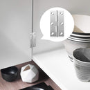 Pack of 20 Hinge 3 Inch Stainless Steel Door Hinges Cabinet Door Hinges Furniture-6