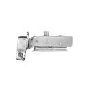 8 Pack 304 Stainless Steel Cabinet Hinges 100 Degree Soft Closing half Overlay Door Hinge Nickel Plated Finish-7