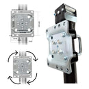 TRAILER PARTS 2000KG TRAILER CARAVAN JACK STAND /JOCKEY WHEEL DRAW BAR FITMENT-2