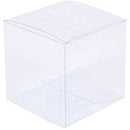 10 Pack of 10cm Square Cube PVC Box -  Product Showcase Clear Plastic Shop Display Storage Packaging Box-1