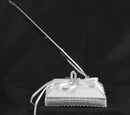 White Wedding Guest Book Register with Silver Pen Matching Stand Set 36 Lined Pages - White Ribbon and Diamante Bow Cover-3