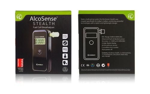 Alcosense® Stealth Personal Breathalyser AS3547 Certified