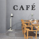 Lirash Touch Free Hand Sanitiser Dispenser Station Floor Stand Foot Operated - White Black-8