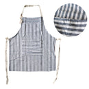 My Hub Polyester Cotton Striped Apron-1