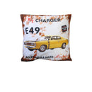 Australian Muscle Car Cushion E49 Charger Yellow-1