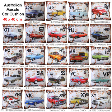 Australian Muscle Car Cushion HG GTS Monaro Red - 0
