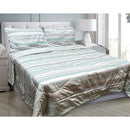 Hotel Living 3 Pce Light Weight Comforter Set Queen/King Oscar Mosaic-1