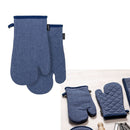 Ladelle Eco Recycled Navy Set of 2 Oven Mitts 18 x 33 cm-1